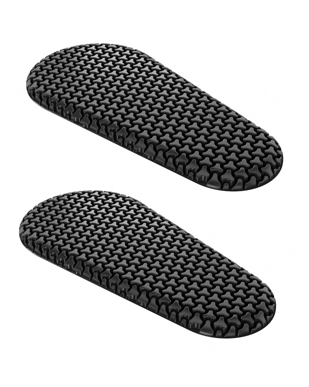 Set of two CE Level 2 elbow/knee protectors (SC-1/EB2), designed with SAS-TEC TRIPLEFLEX technology, offering flexible, lightweight impact protection with tear-resistant TPU fabric