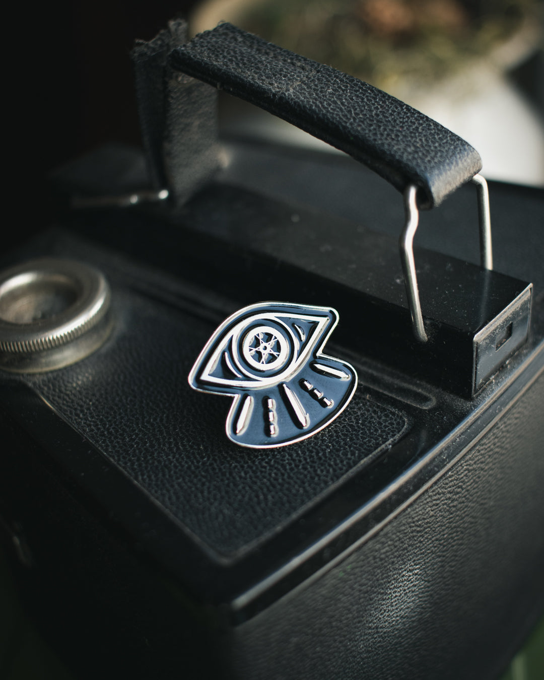 Watch for Cycles enamel pin