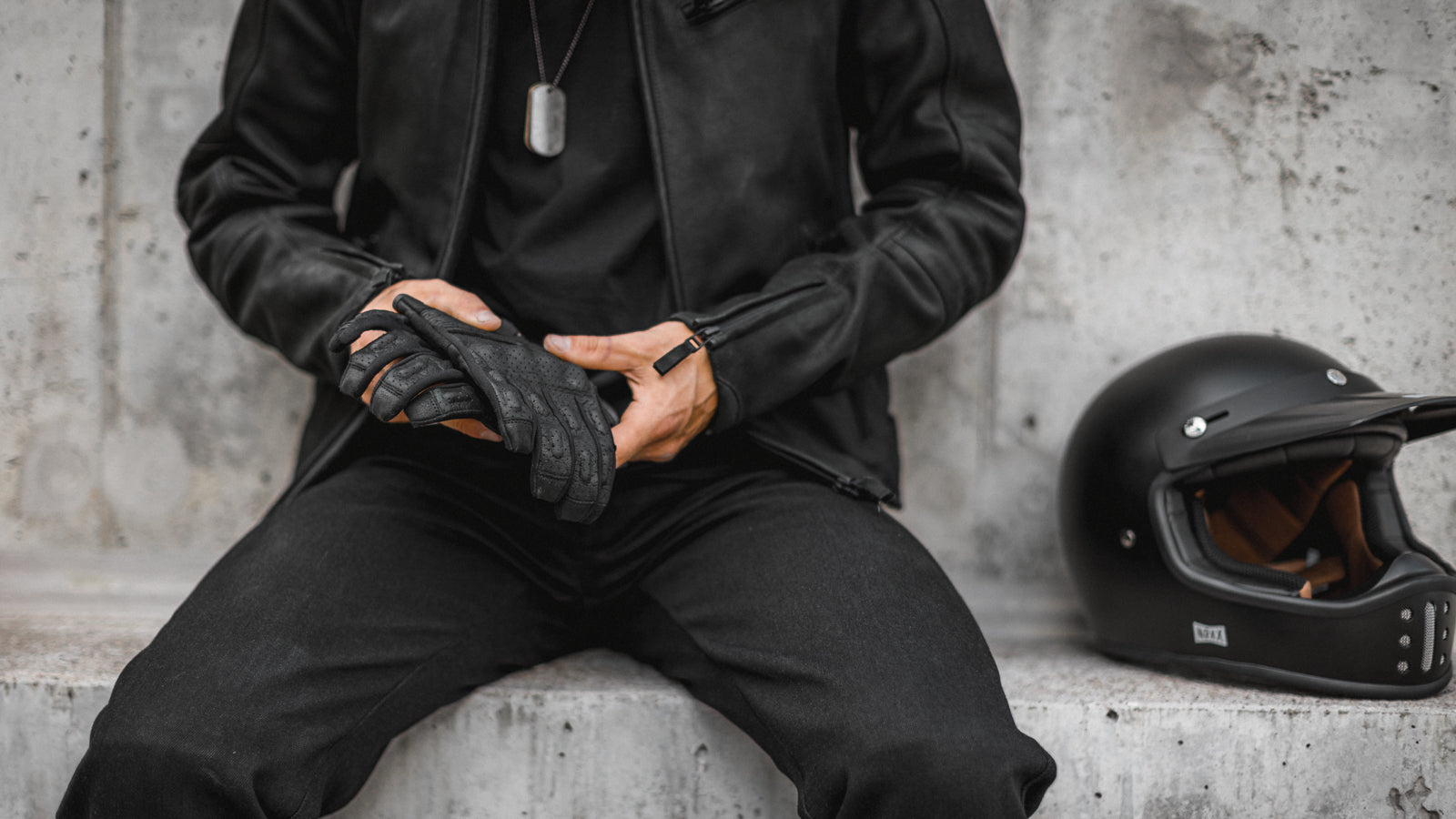 Black Pando Moto Riding Gear at Great Lake Supply Co.